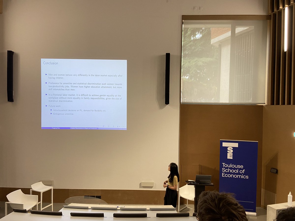 Valentina Reig (@valenreig) on Twitter photo Great seminar by <a href="/pengpeng_xiao/">Pengpeng Xiao</a> organized by <a href="/WomenTSE/">Women in Econ at Toulouse School of Economics</a> Great seminar by <a href="/pengpeng_xiao/">Pengpeng Xiao</a> organized by <a href="/WomenTSE/">Women in Econ at Toulouse School of Economics</a>