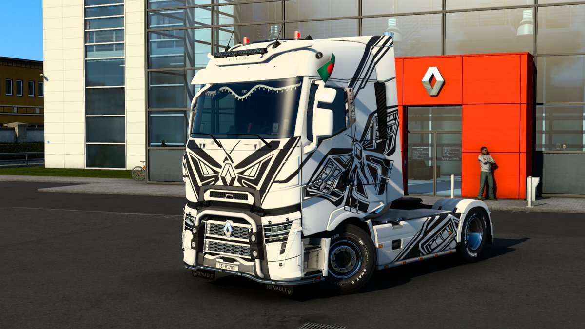 59fpsGamer's tweet photo. The @RenaultTrucksCo T Tuning Pack for Euro Truck Simulator 2 , Thanks 
@SCSsoftware
  
#BestCommunityEver #RenaultTrucksEvolution https://t.co/4kqczlji1I