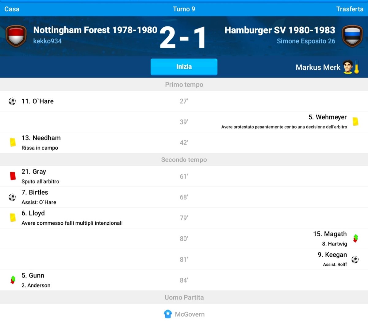 NottinghamOSM's tweet photo. Grande partita!
Menzione d'onore al nostro numero 21 gray che sputa all'arbitro e prende 9 GIORNATE di squalifica
Arbito esagerato per un po' di saliva si poteva anche ciudere un occhio oltre a quello che vi ha fatto chiudere gray
#iostocongray #arbitoschizzinoso #ForzaNottingham https://t.co/nnbpsC0j57