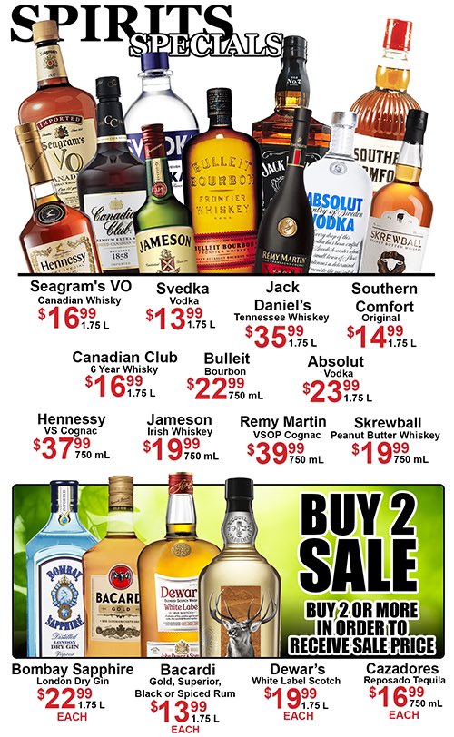 SalsBeverage's tweet photo. Check out our weekly sales! #salsbeverageworld #spirits #beer #wine https://t.co/tN4fwOhBDG