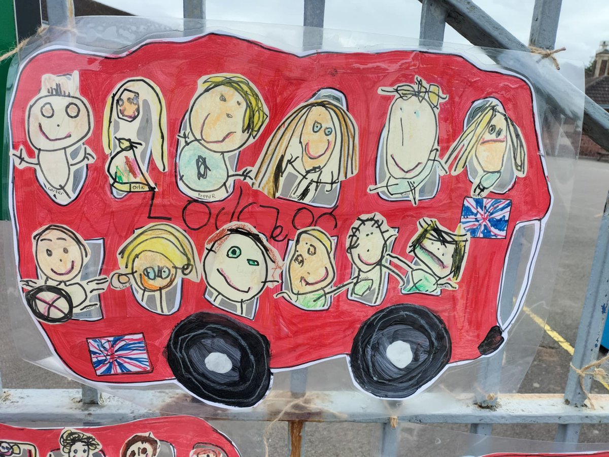 cwp_rhymney's tweet photo. The Wheels on the bus go round and round……  #PlatinumJubilee Do you recognise any passengers on the bus? 👀 https://t.co/pgtNtiqsVI