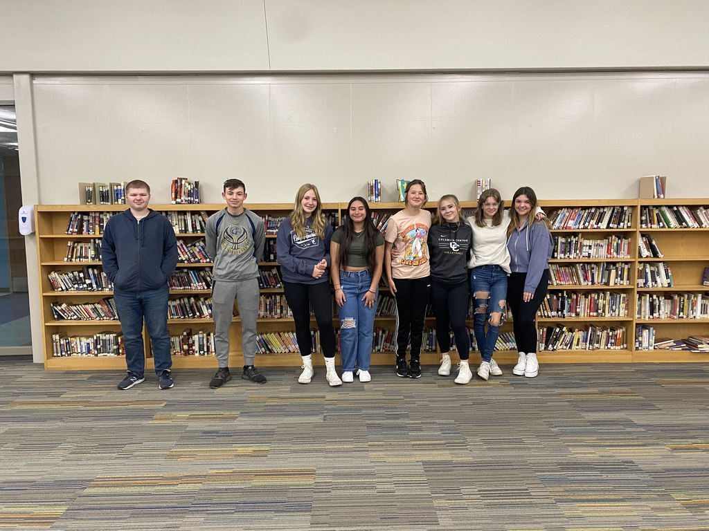 Congratulations to our May, 2022, Golden Eagle Award winners!  These students are dedicated to academics and contribute to our school environment in a positive way!  We are so proud of you!  Way to go CC!