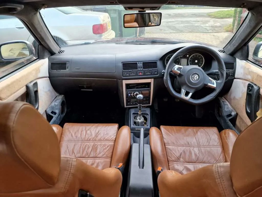 Finished these custom made doors for a VW corrado sporting a Golf R32 engine, Haldex 4wd running gear and the whole dashboard! I had to rebuild half the doorcards just to be able to shut the doors! 
This was a job to remember! Many hours spent but well worth the end result!