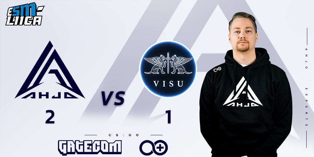 Let's go!

Tough series but we managed to take it home!
GG <a href="/VISUesports/">VISU Esports</a>!

Next week <a href="/esmliiga/">eSMLiiga</a> semi-finals!

#csgofi #esportsfi #ahjogg