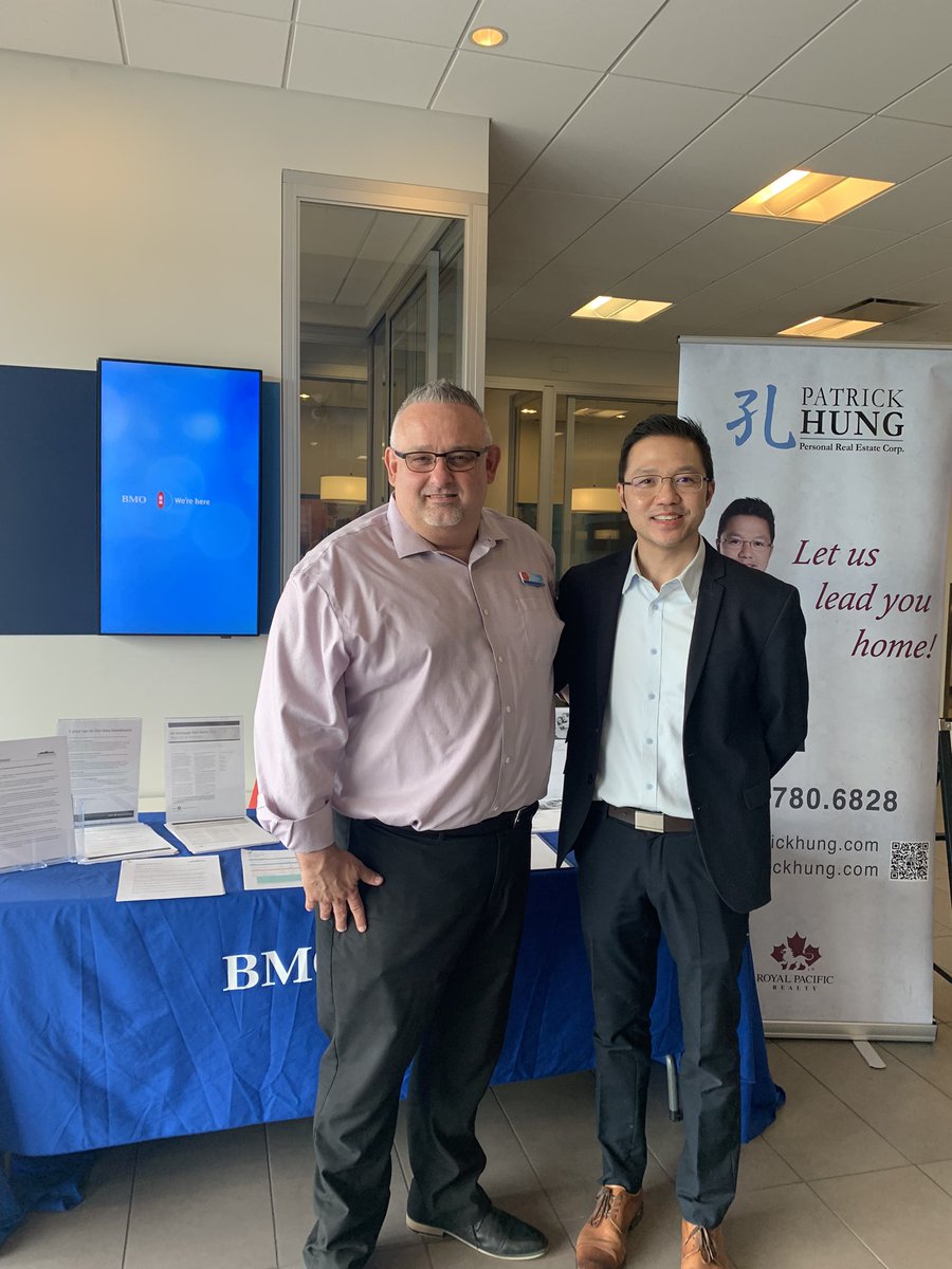 So excited to have our first Realtor Cafe in 2 years!!! Thank you to Patrick for spending the afternoon with us and adding to our Advice and Guidance for our customer and their mortgage needs!!! #bmo #proudtoworkatbmo