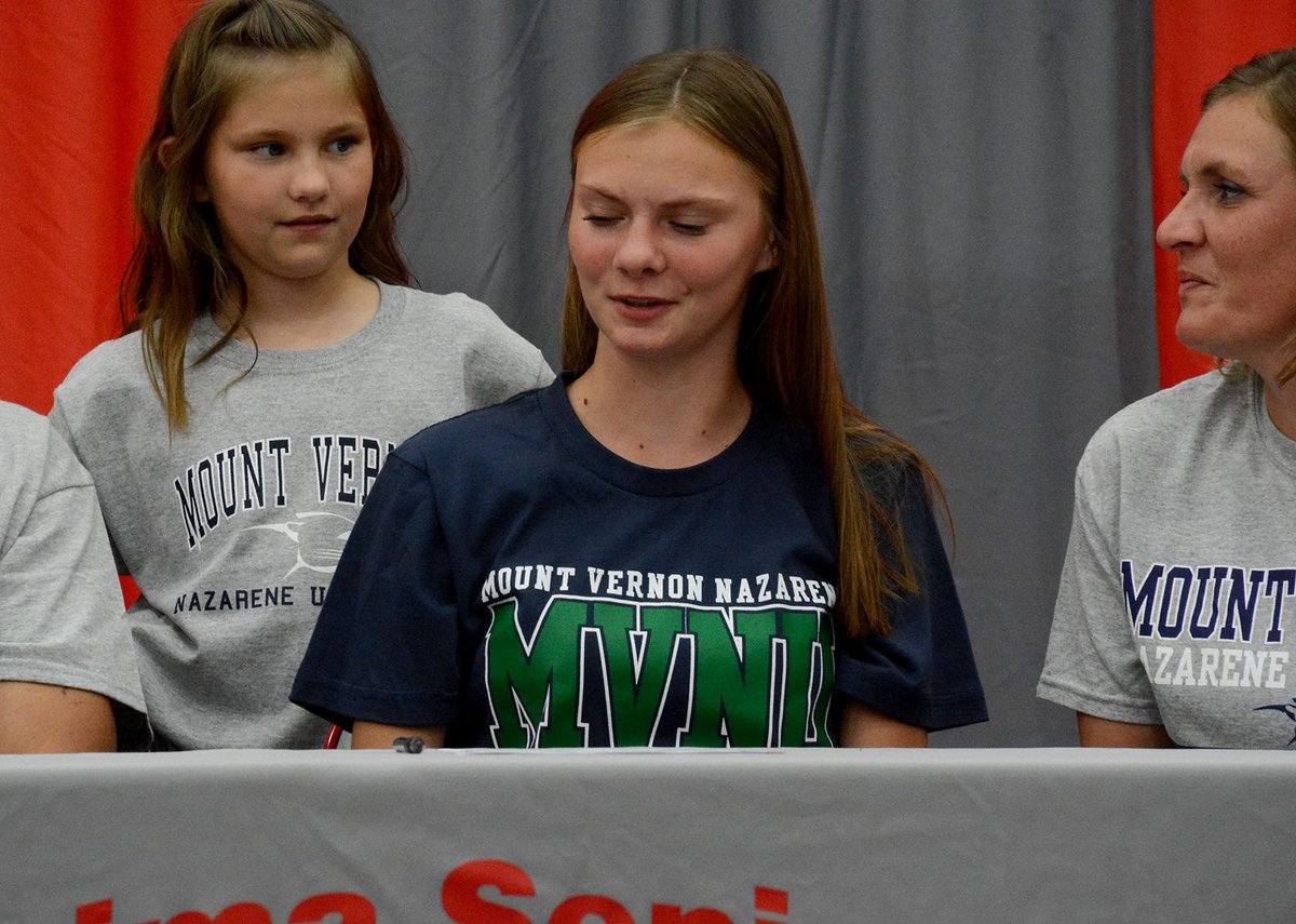 LimaCitySchools's tweet photo. Nevaeh Sheeter will continue her playing career at Mount Vernon Nazarene University. https://t.co/Z7xd2pzYoV