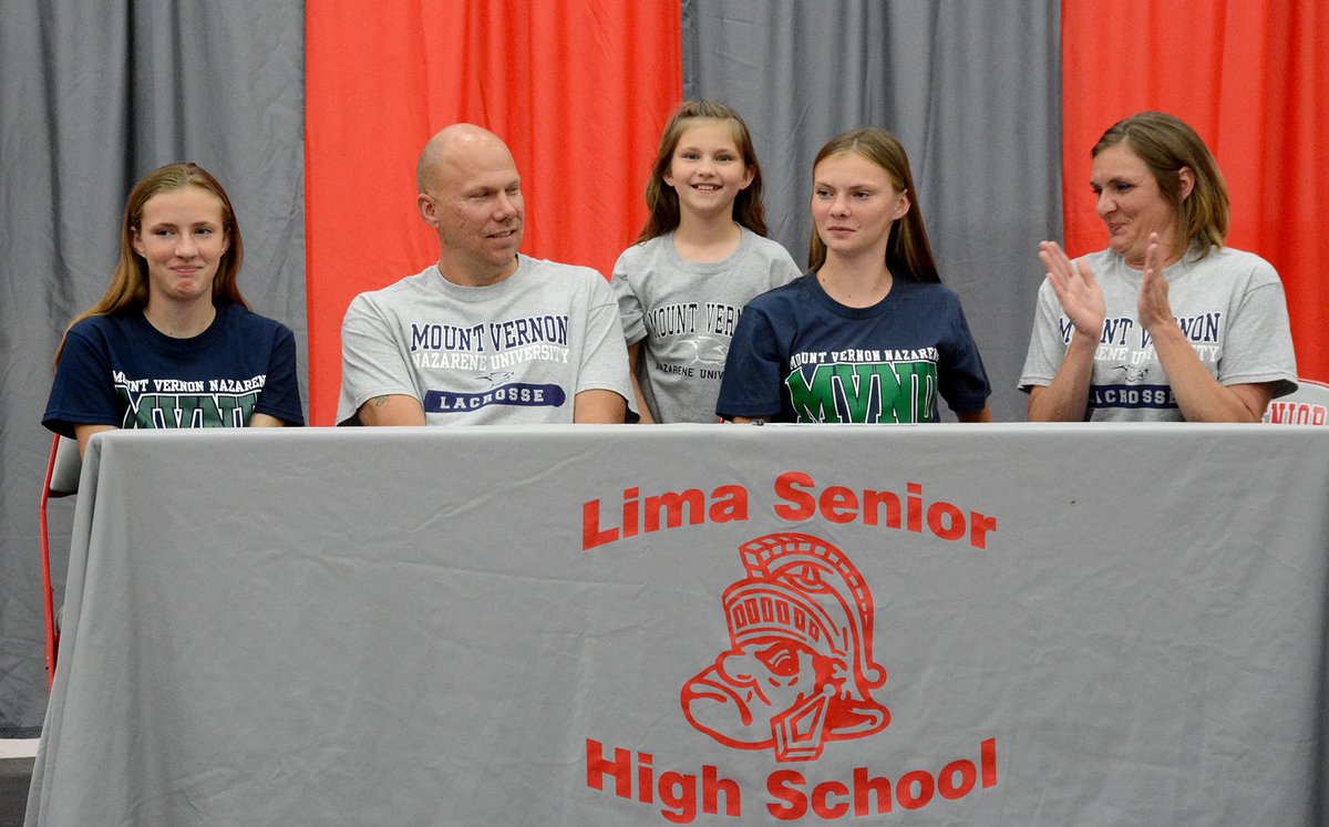 LimaCitySchools's tweet photo. Nevaeh Sheeter will continue her playing career at Mount Vernon Nazarene University. https://t.co/Z7xd2pzYoV