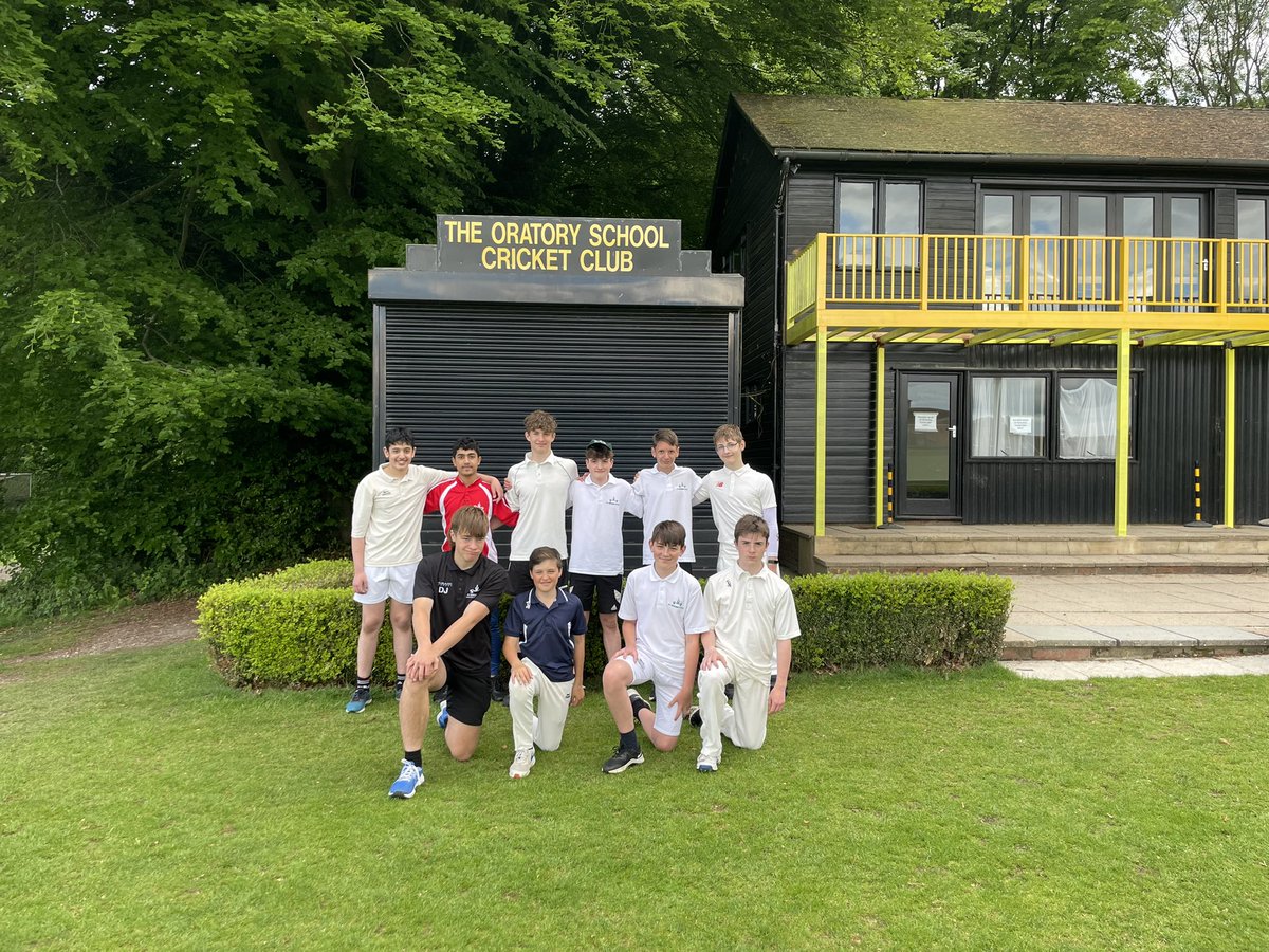 A fantastic fixture at <a href="/oratoryschool/">The Oratory School</a> yesterday. What a ground to play at. Well done Oratory a game played in the values of cricket. Good luck in the rest of the cup!