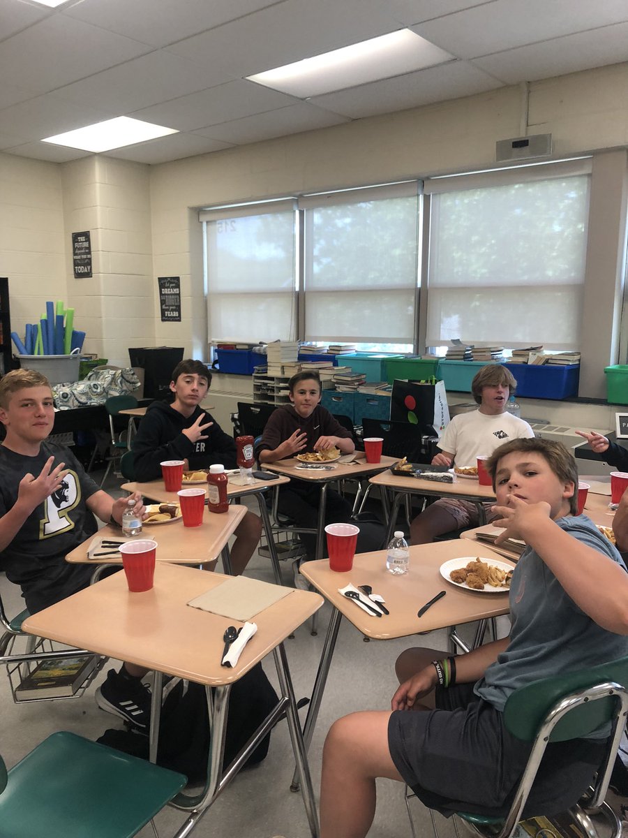 Applebee’s celebration today!