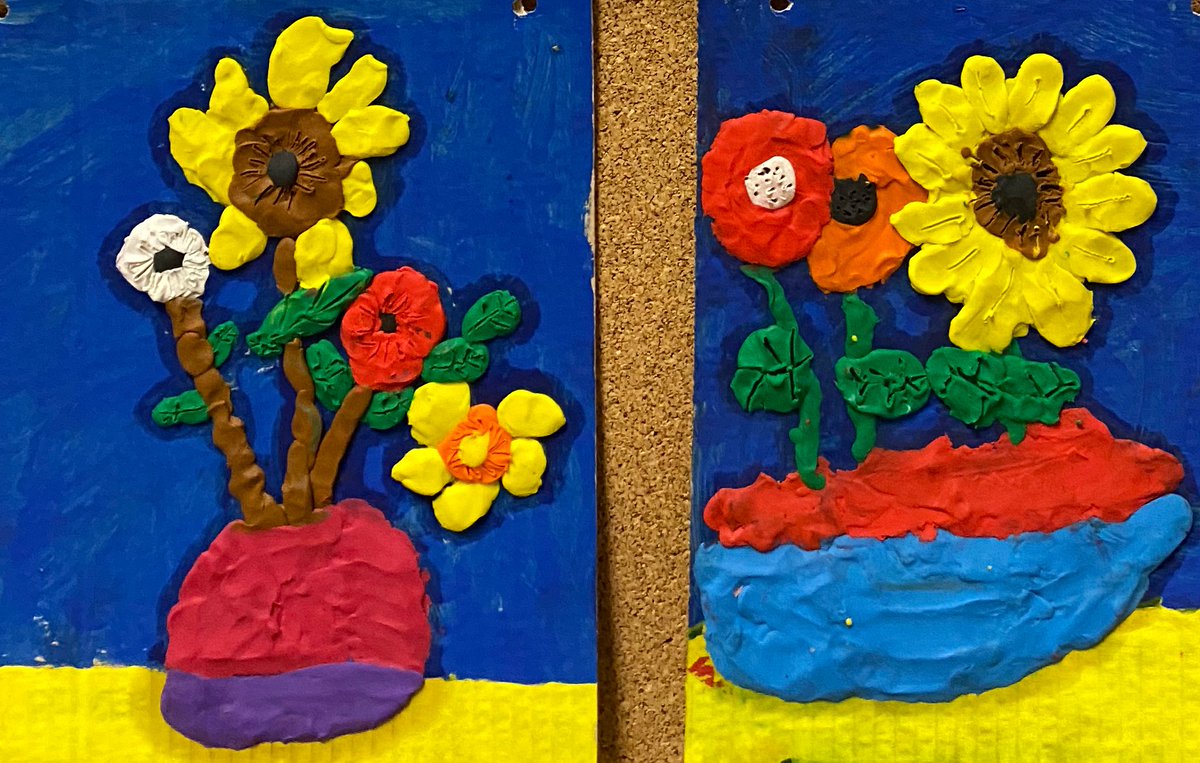 Tdsb_WestPrep's tweet photo. Sometimes the #ArtGallery is just around the corner in your school. 

Beautiful pieces by our students. 
@TDSB_Arts https://t.co/56QL9RmG8a