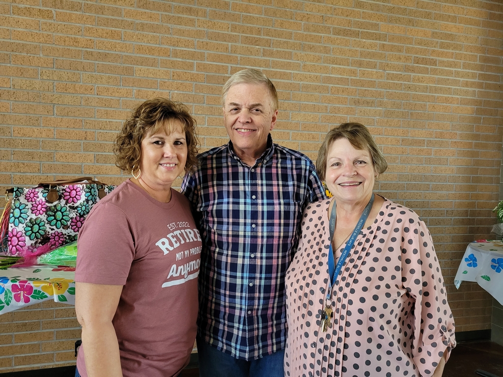 Congratulations to our retirees,  Dr. Bell, Mrs. Lovel, and Mrs. Rhodes. Needville High School thanks you for years of service to our students and community.