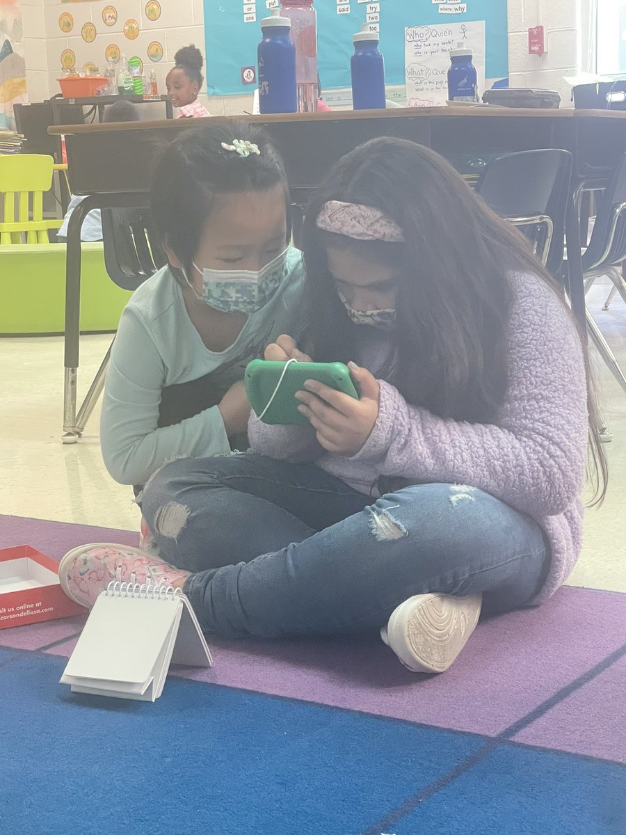 Our 1st grade ELLs love practicing letters in fun ways ❤️ <a href="/AACPS_ELD/">AACPS English Language Development Program</a>