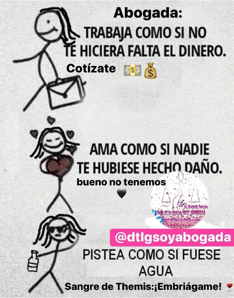 dtlgsoyabogada's tweet photo. ¿Y qué tiene?…
#AbogaTips
#QuéMeImportaThemis 😂🤣
#DejaTúLoGuapaSOYABOGADA 😘

-LicL* https://t.co/94VzZyGfTG