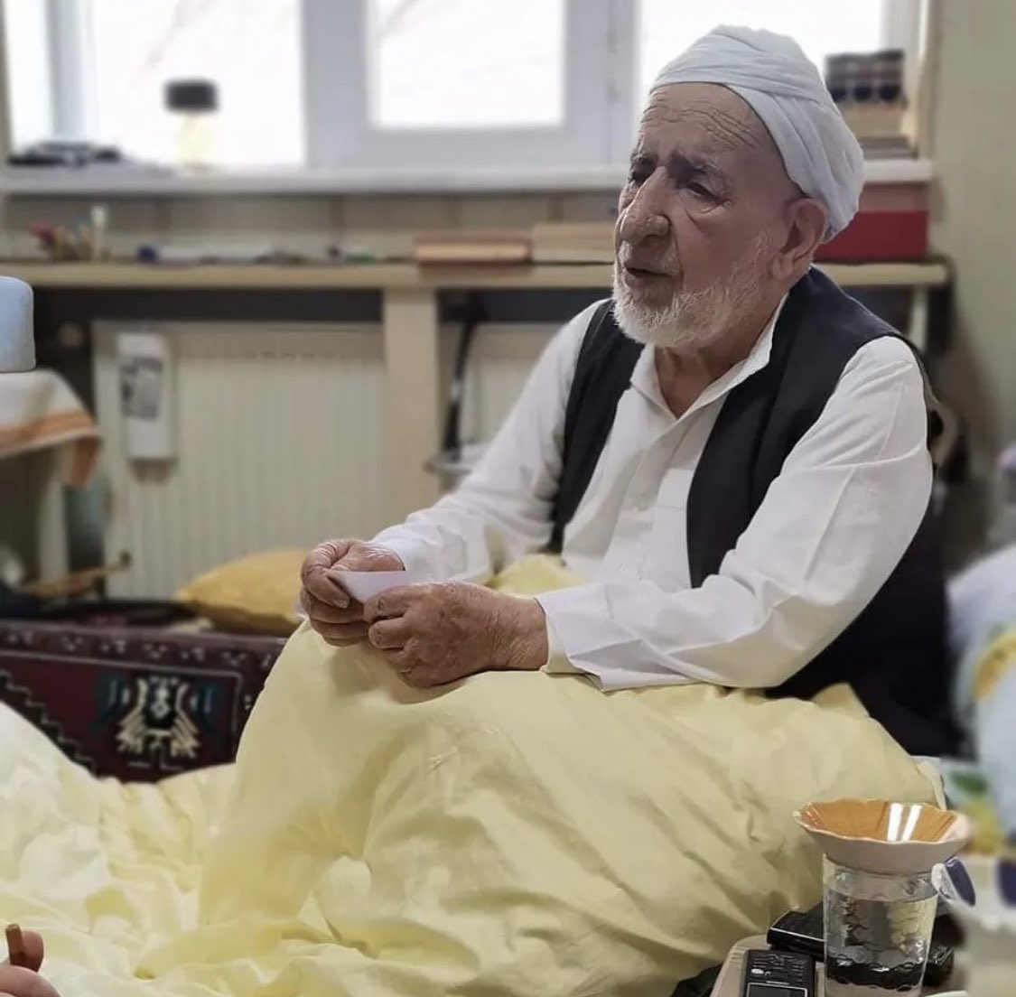 seyhubeydullah's tweet photo. “Ben istiyorum fakat Allah vermiyor, bundan sonra istemeyeceğim deme.Duaya devam et,istediğini vermezse ona karşılık razı ve memnun olacağın başka bir hal verir.”🌿

~Şeyh Abdülkadir Geylani hz.
#medrese #ilim #elazığ #seyda #şeyh #âlim #kuran #müslüman https://t.co/J0frxoC6fC