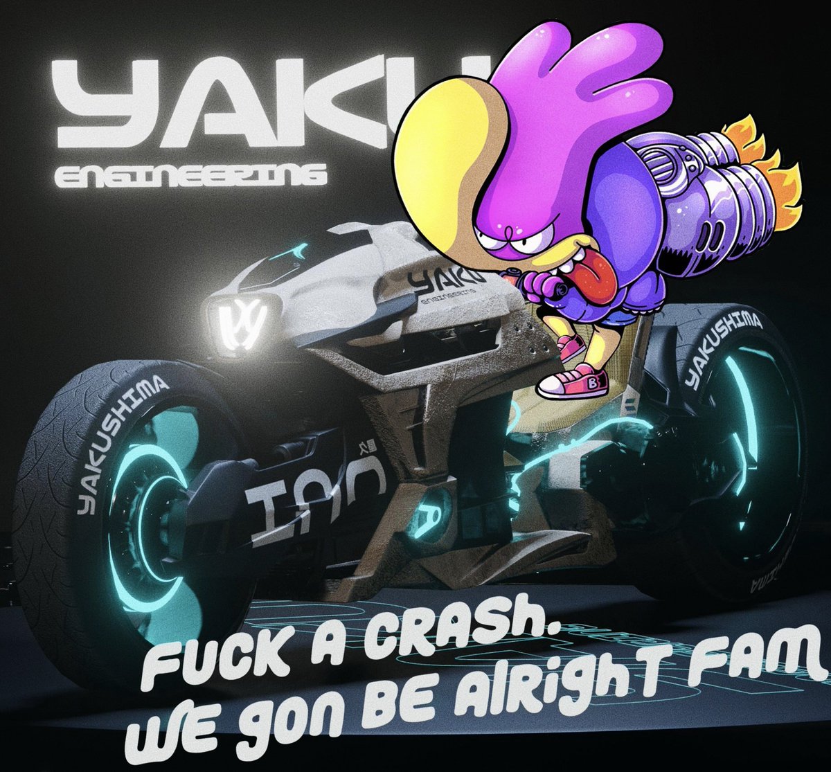 Giovz420's tweet photo. @catalinawhales vibe check💥 @BubblegooseXYZ #yakupowpow @YakuCorp https://t.co/vkuG5AFFcQ