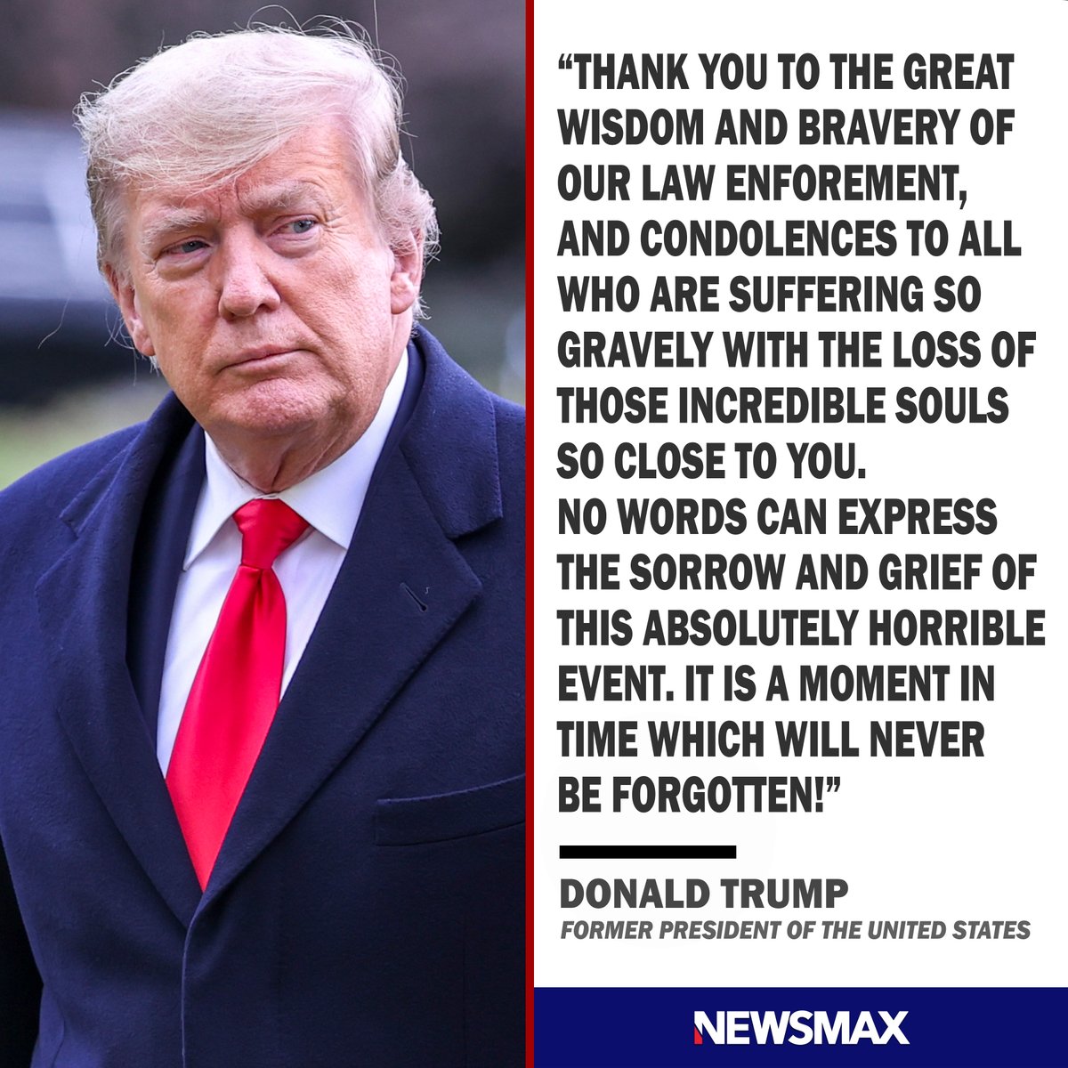 Former President Donald Trump releases a statement in response to Tuesday's mass shooting in Uvalde, Texas. bit.ly/3GqZGUP