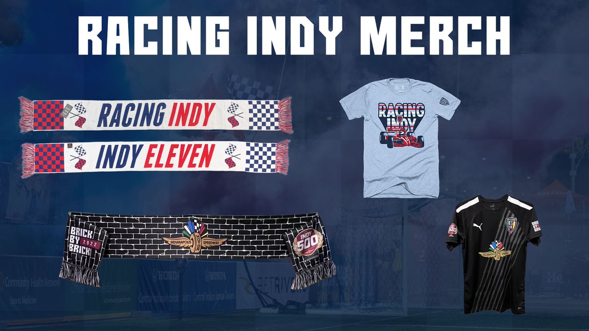 IndyEleven's tweet photo. Headed to the game on Saturday?

Be sure to check out the merch tents for limited edition Racing Indy Merch! 👕 https://t.co/jqQjj8t1vK