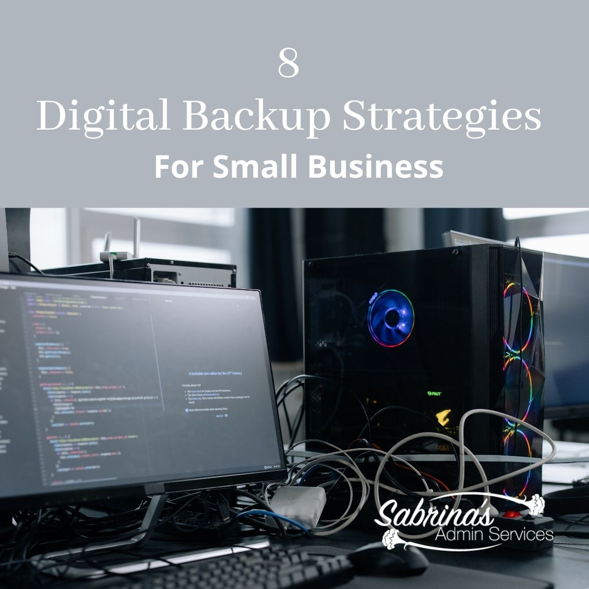 SMQorg's tweet image. As small business owners, we must have several backup systems to keep things moving forward. There are 7 of these critical digital backup systems. Visit today&apos;s post to help identify these systems for your business. sabrinasadminservices.com/digital-backup… #smallbusinesstips #backupsystems