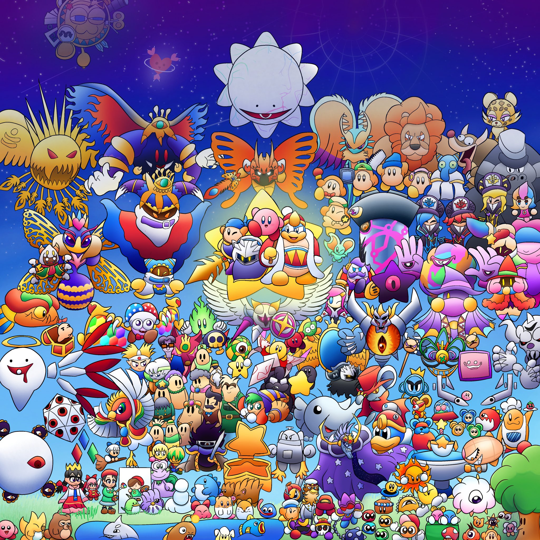 Wallpaper  Kirbys 25th Anniversary  Rewards  My Nintendo