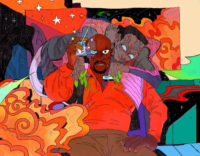 the man who sold the world // a deal with the devil (my favorite episode!) 