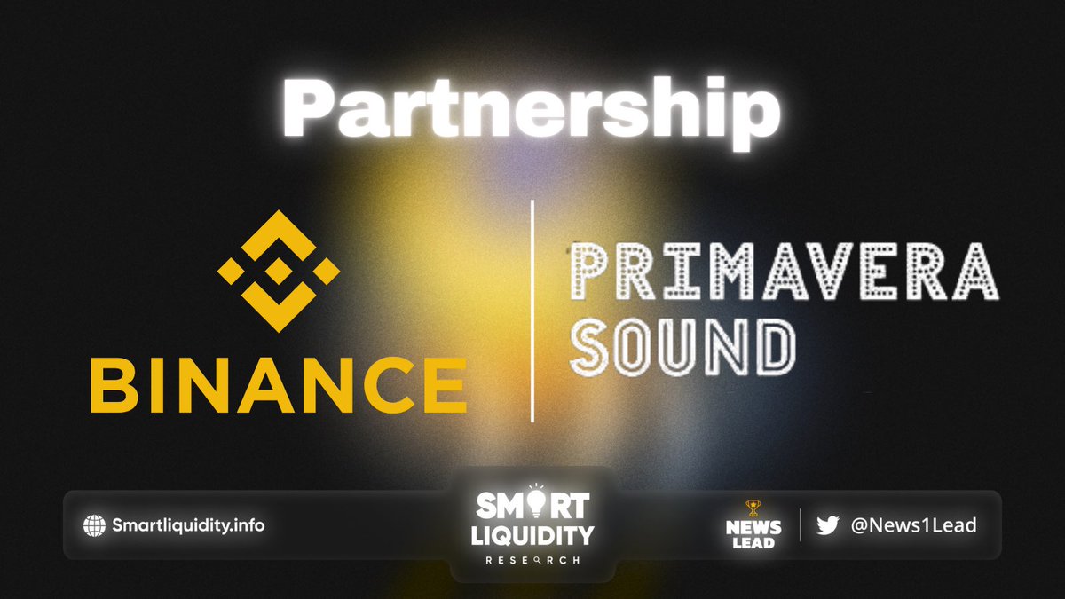News1Lead's tweet photo. 🚀@Binance collaborates @Primavera_Sound &amp; organises Party at #Primavera_Sound Festival.

🚀Highlights:
🔺Collect NFT Mystery Boxes at Barcelona &amp; Porto 2022
🔺Easily pay with crypto across festivals using #Binance Pay or Card
🔺June 2-12, 2022

🔽INFO
https://t.co/H7iLEIe9UJ https://t.co/xewPgQrQVu