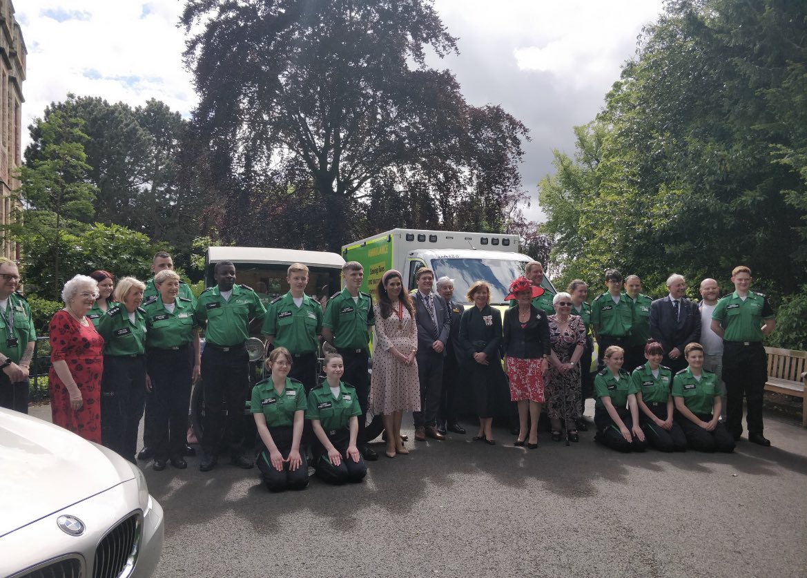 Katieroserichar's tweet photo. #Askme about what we did today at the celebration of 100 years of St. john Cadets. Today we met HM lord lieutenant and the mayor to recognise the first ever cadet unit being established 100 years ago today! #sja https://t.co/TF0bA5sPJC