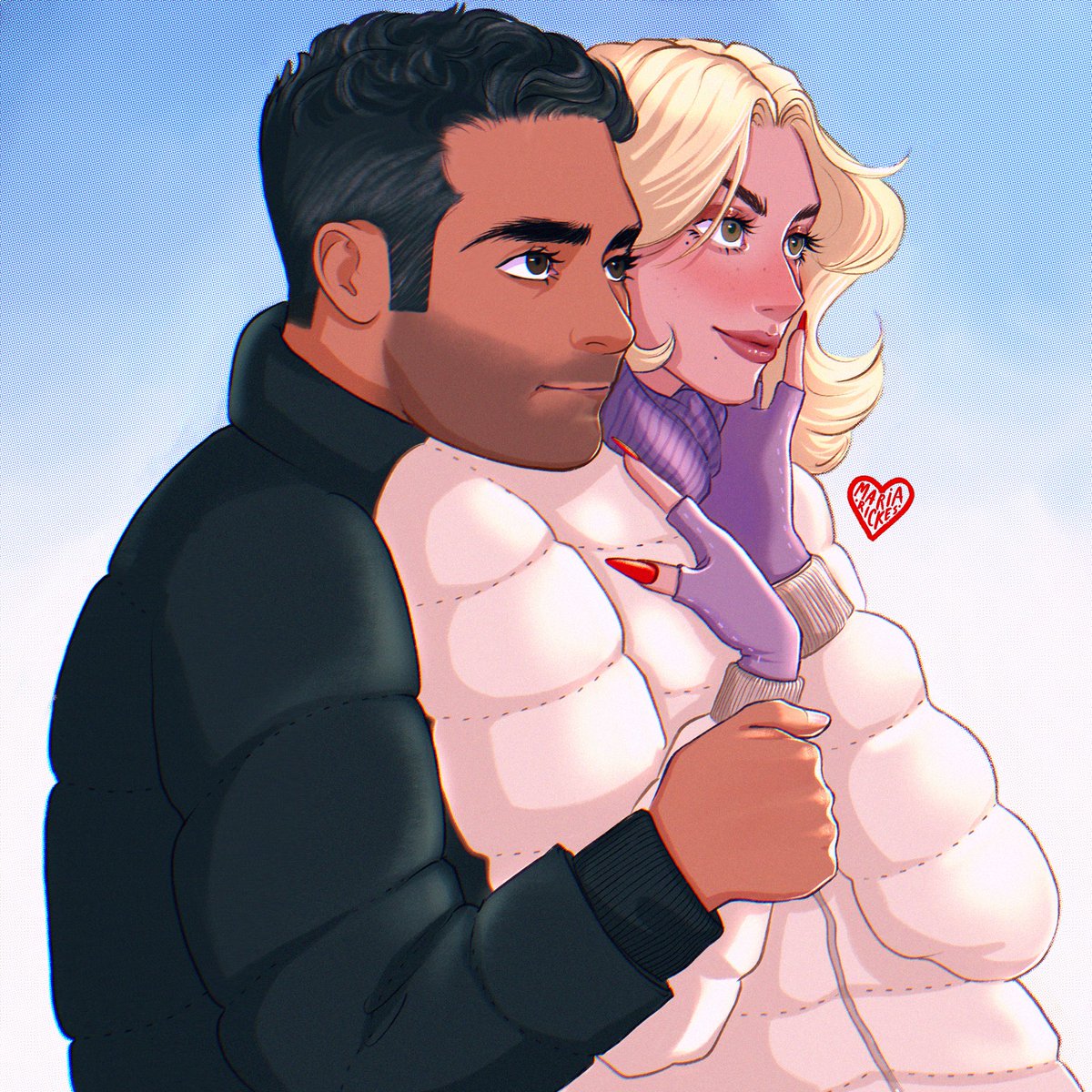 fazia tempo que eu não desenhava eles 🫶