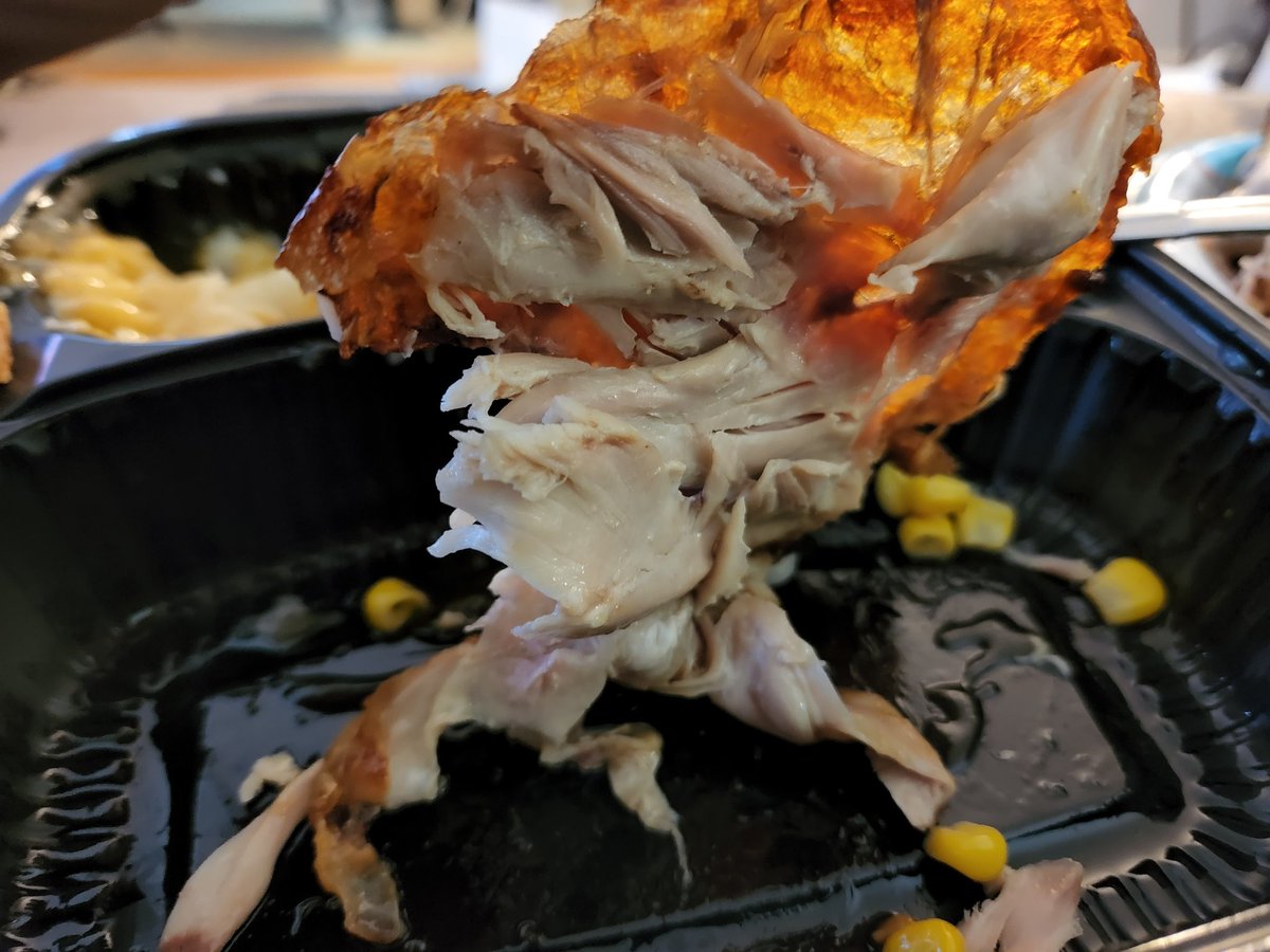 JohnLukeNYC's tweet photo. Can't Eat This #DriedOut #Overcooked Chicken @bostonmarket !!!! https://t.co/xzLNZp7XuX