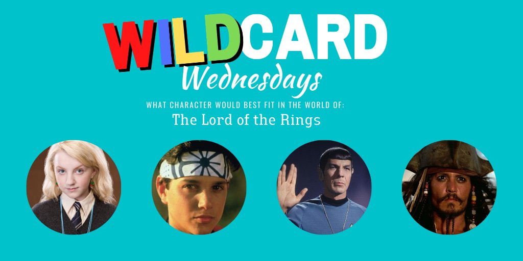 Nerd_Party_Crew's tweet photo. Wild Card Wednesday

What character would best fit in the world of "The Lord of the Rings"?

#nerdparty #wildcardwednesday #lordoftherings #lunalovegood #spock #daniellarusso #captainjacksparrow https://t.co/NYIprb75Qj