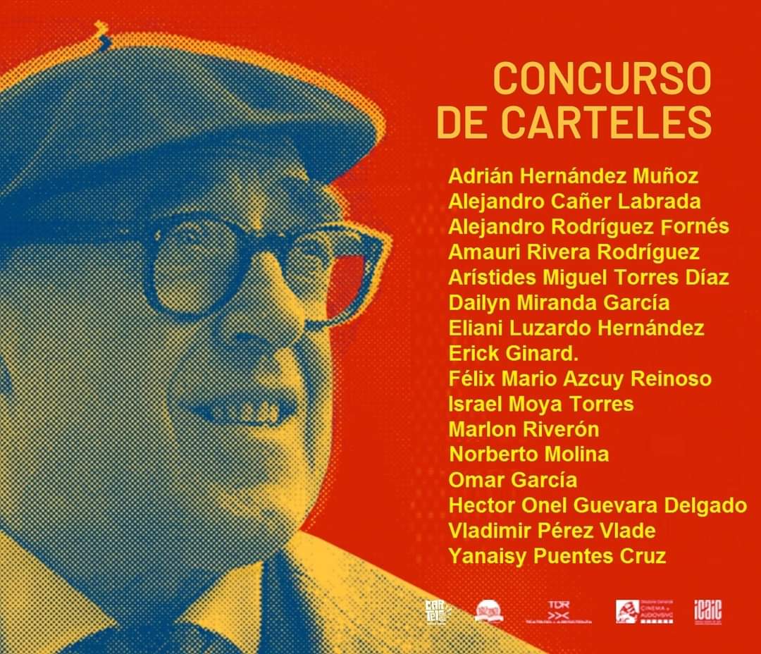 SELECCIÓN OFICIAL
EXPOSICIÓN - 120 ANIVERSARIO CESARE ZAVATTINI
Los diseñadores en lista forman parte de la exposición del mismo nombre y optan al Premio a Mejor Cartel. El ganador se dará a conocer en la inauguración de la muestra el 4 de Junio, PRÓXIMAMENTE.. más detalles.