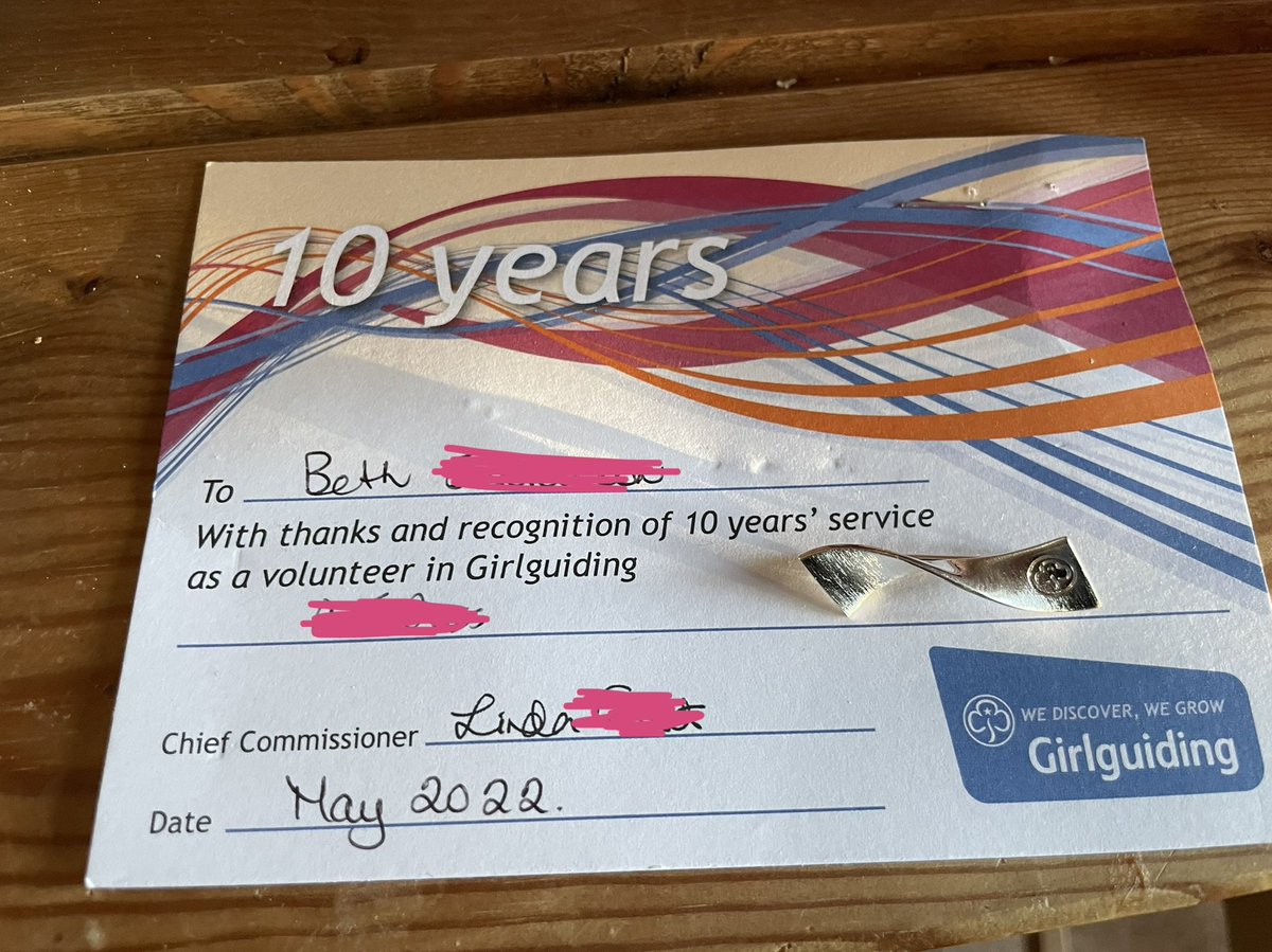 mrsbettysbooks's tweet photo. Hung up my badge tab for the final time tonight &amp; retired as Pinky Owl. It’s been a V difficult decision to make &amp; I will miss my girls so much! However my diagnosis has meant it’s time to put myself first for a while, and have a well earned rest… @Girlguiding #foreveraleader 💙 https://t.co/SKEhUhIN1c