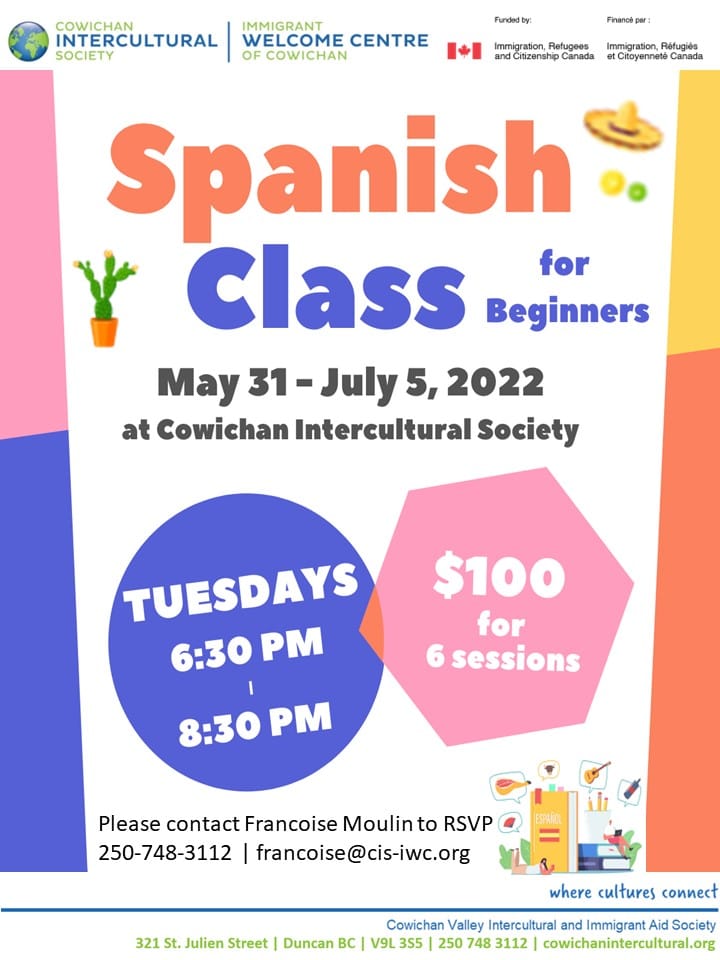 CISiwc's tweet image. Fancy a new language skill? We have a Spanish Class for beginners!