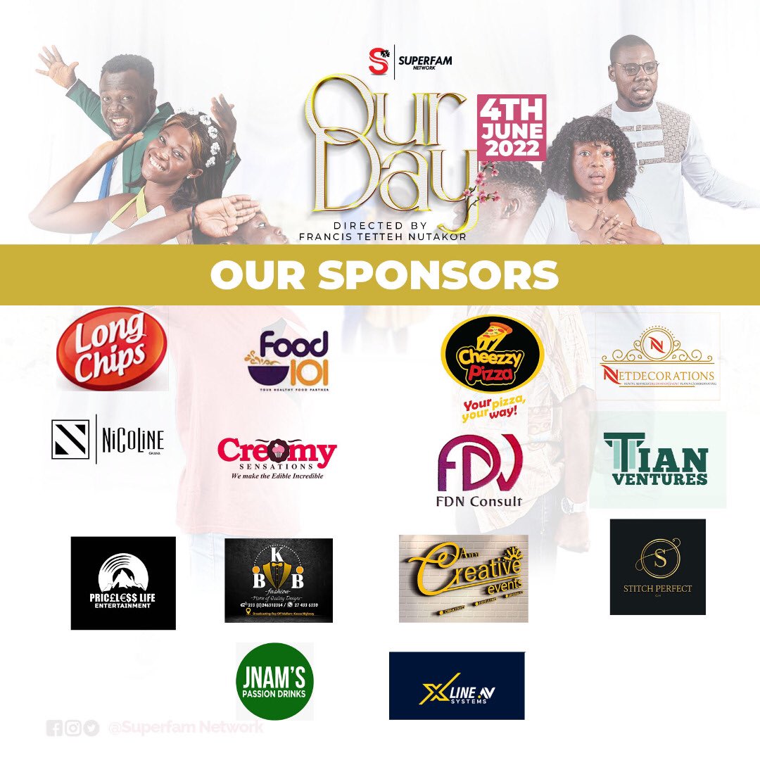 SweetBoy_24's tweet photo. we appreciate our sponsors 🔥😎 #OurDay #Superfamplay #June4th #Touchofwhite @CalebNiiBoye @superfamnetwork @shaCoreGh @Simply_miles8 @NatureNie https://t.co/9HUF4rYghI