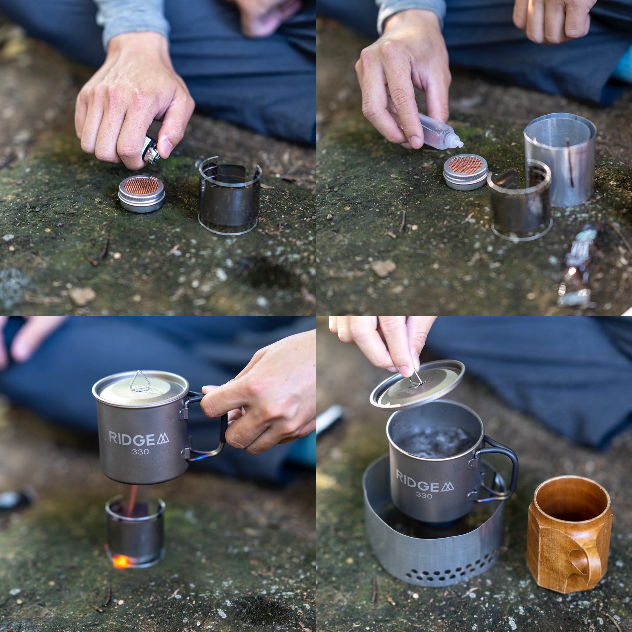 RIDGE MOUNTAIN GEAR│アフタヌーン コーヒー ストーブ セット AFTERNOON COFFEE STOVE SET | RIDGE MOUNTAIN GEAR