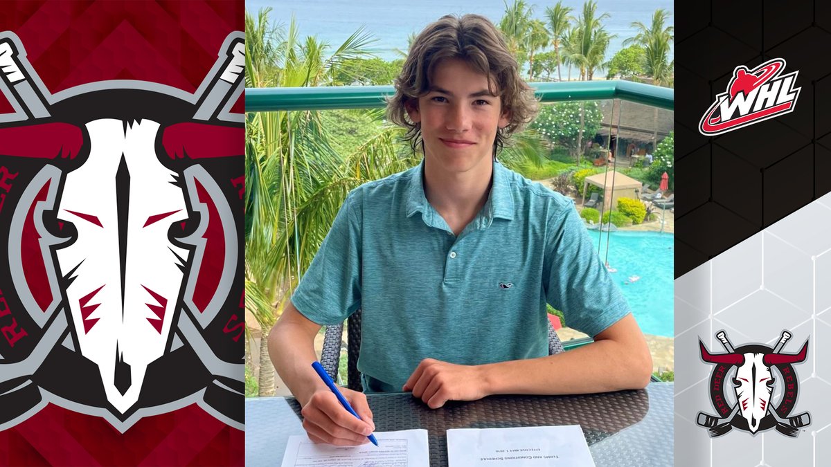 The <a href="/Rebelshockey/">Red Deer Rebels</a> have signed defenceman Luke Vlooswyk to a WHL Standard Player Agreement.

Vlooswyk was the 17th overall selection in the 2022 WHL Prospects Draft.

📰 | bit.ly/0525_LV