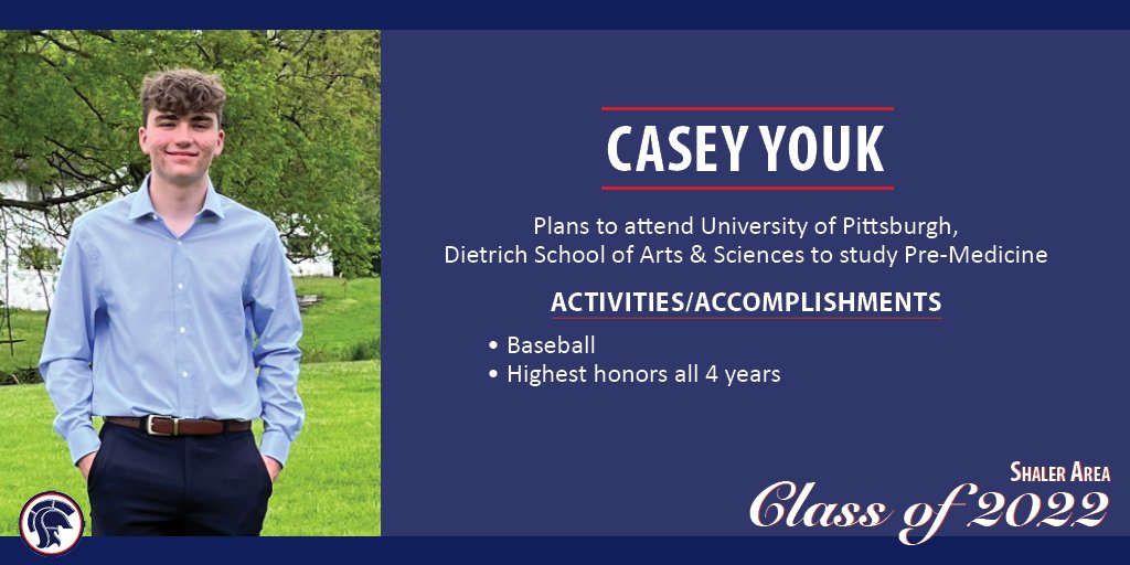ShalerArea's tweet image. Check out today's #SeniorSpotlight on Shaler Area's Class of 2022! 🎉🎓💙￼￼￼ #WeAreSA #SASD2022
