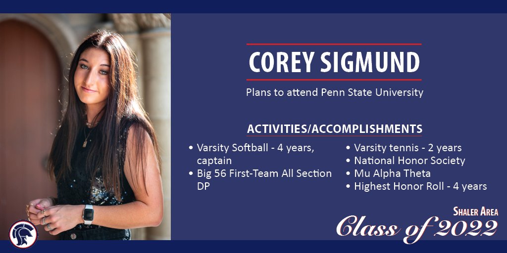 ShalerArea's tweet image. Check out today's #SeniorSpotlight on Shaler Area's Class of 2022! 🎉🎓💙￼￼￼ #WeAreSA #SASD2022