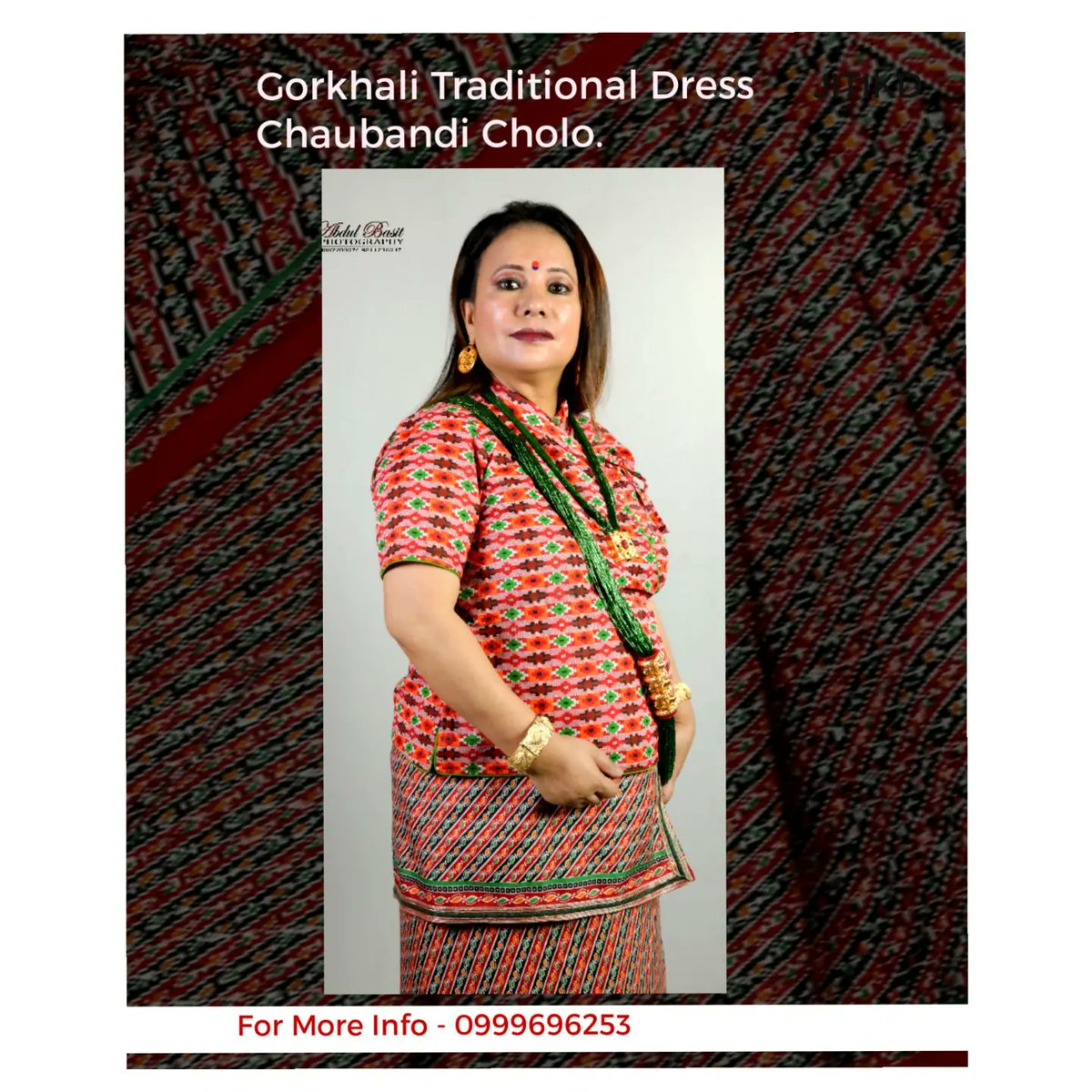 Jitika1's tweet photo. The less there is to justify a traditional custom, the harder it is to get rid of it.
Evergreen..👗🥻
Gorkhali traditional dress Dhaka Saree (chaubhandi cholo)
Fabric --Dhaka 
Colour--maroon colour+ light green..
For more details contact...
  📧 brandjitikd@gmail.com 
 #gorkhali https://t.co/nR9Pv618xw