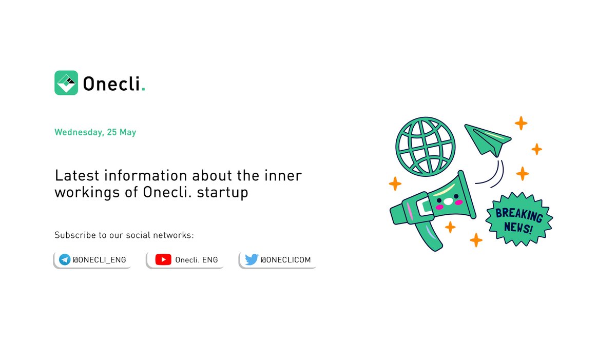 oneclicom's tweet photo. ◈ Latest information about the inner workings of Onecli. startup 🧠🎨

Friends, this post is dedicated to a brief summary of the latest working moments in order to collect all thoughts together and tell you the latest information...

Read more: https://t.co/Utyugi8q0X https://t.co/Wp6XfARon5