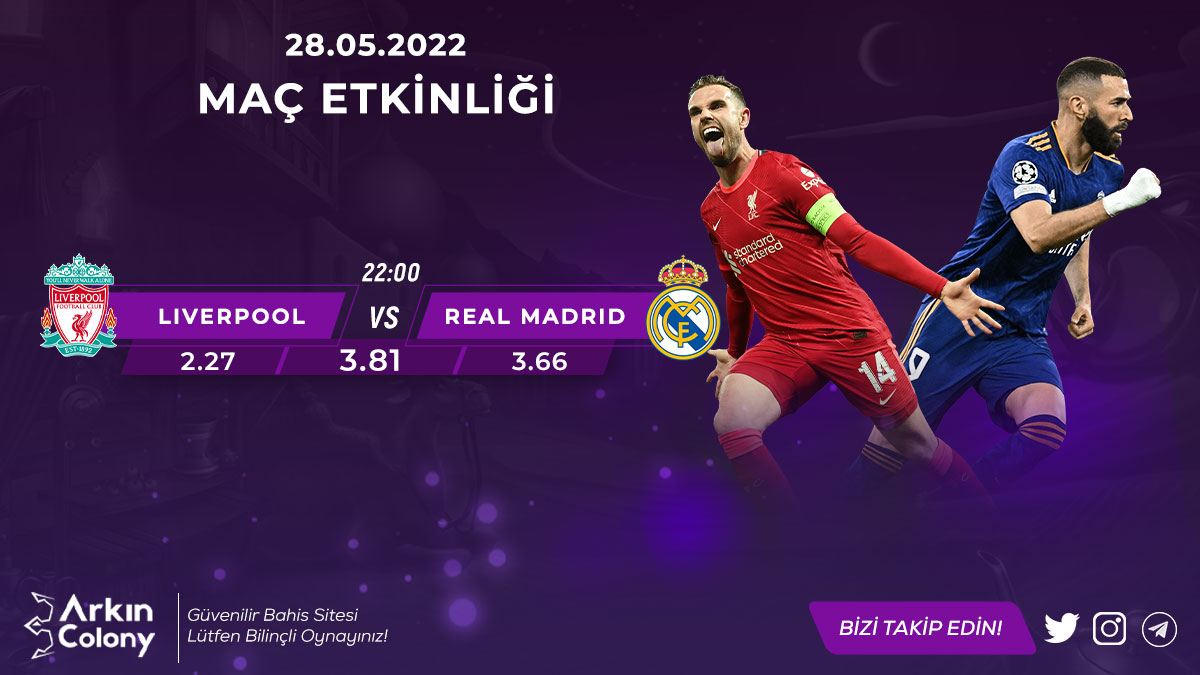 🔊#ARKINCOLONYBET'TE ŞAMPİYONLAR LİGİ GECESİ 👑

🟪 Cevabı Bil
🟪 Sayfa Takip
🟪 RT+Fav
🟪 5 Arkadaş Etiketle

⚜️ 15₺ Nakit Kazan ⚜️

SON İŞLEM ŞARTI YOKTUR 💜

KATILIM : bit.ly/3lLLVXc