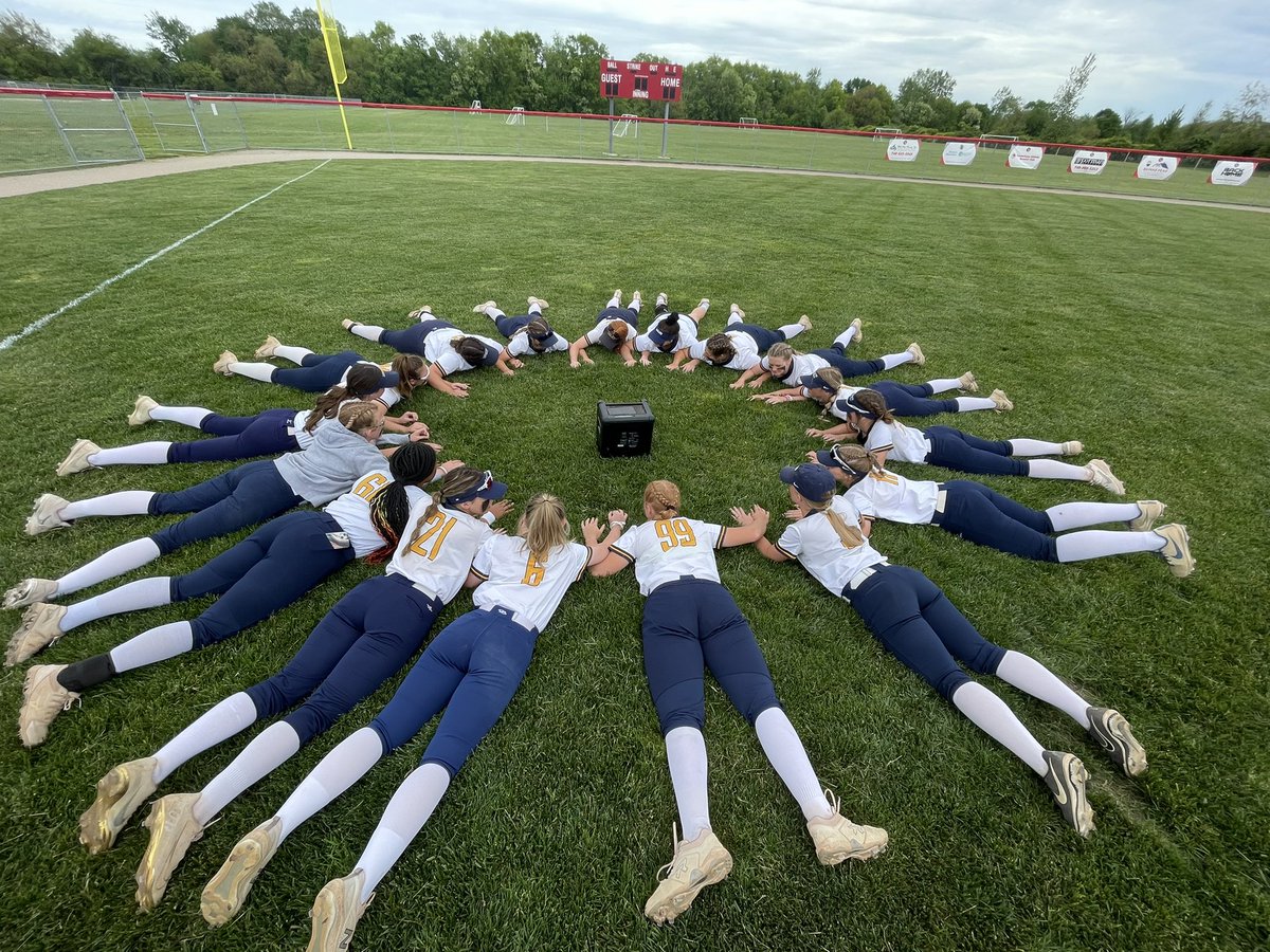 Gales win 1-0 with a walk off 💣 by <a href="/reeseposton_/">Reese Poston</a> .  Defense was on🔥 today.  We are headed back to Centerburg Friday for the Regional Final against <a href="/SoftballWatkins/">Watkins Softball</a> .