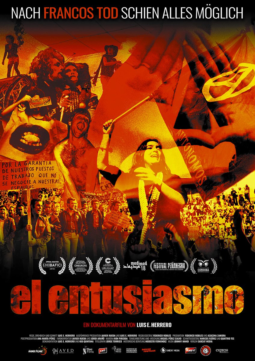 sabcat_media's tweet photo. Die ersten Termine mit #elentusiasmo finden sich hier: https://t.co/gDN3rHFI3H
#cnt #spanien #franco #gewerkschaft #dokumentarfilm #kinostart https://t.co/VmKZuNbiZA
