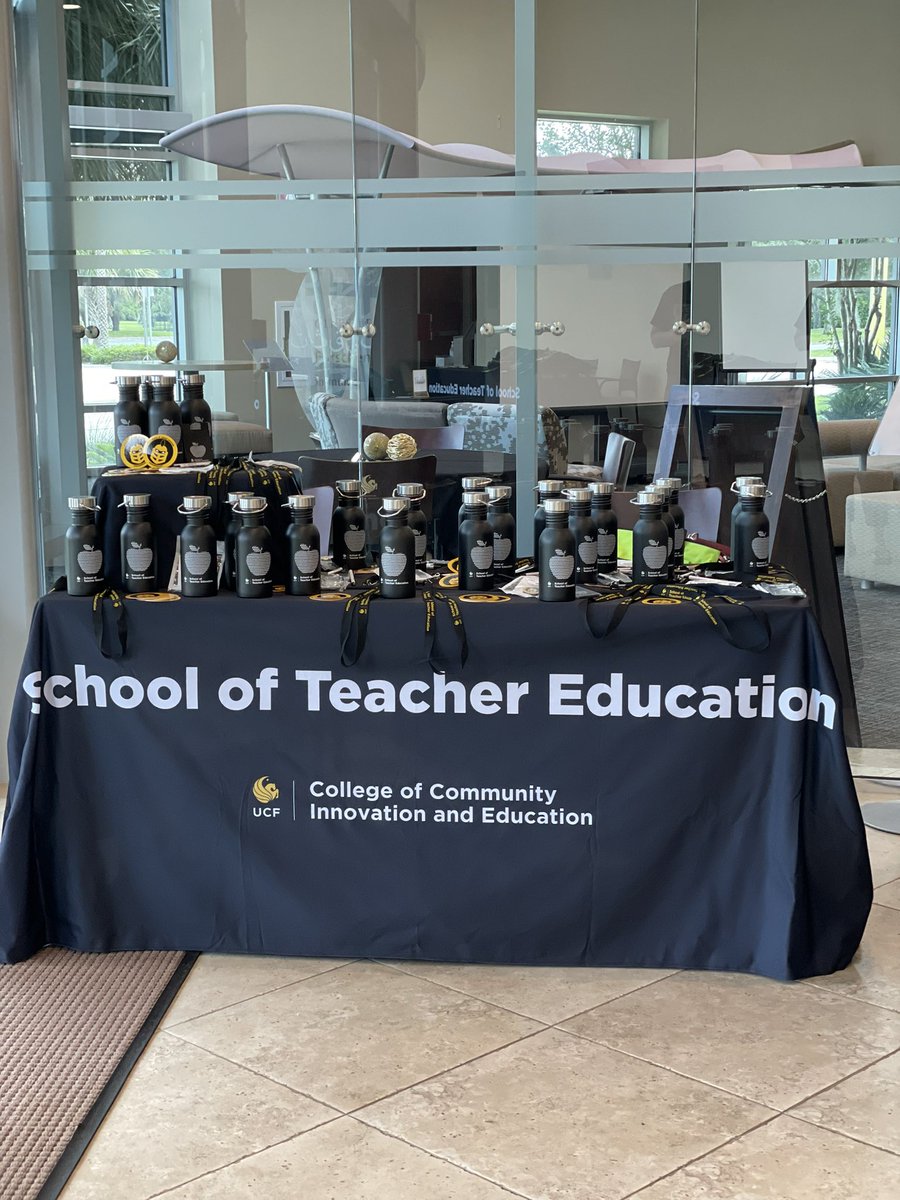 drltspalding's tweet photo. Sneak peek at our @UCFTeacherEd Educators #UKNIGHT celebration! Can't to celebrate with our partners that assisted us with our recent FLDOE evaluation and all those that help us prepare our senior interns for the classroom! #ChargeOn https://t.co/WM5ItPkfBm
