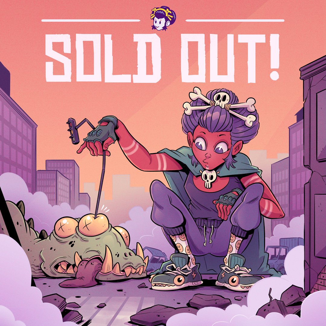 CryptoGeisha's tweet photo. We have released over 25 full illustrations since Super Geisha launched that have not been minted or sold. This art is here to help tell our story ⚡️ https://t.co/SDsqAshNbZ