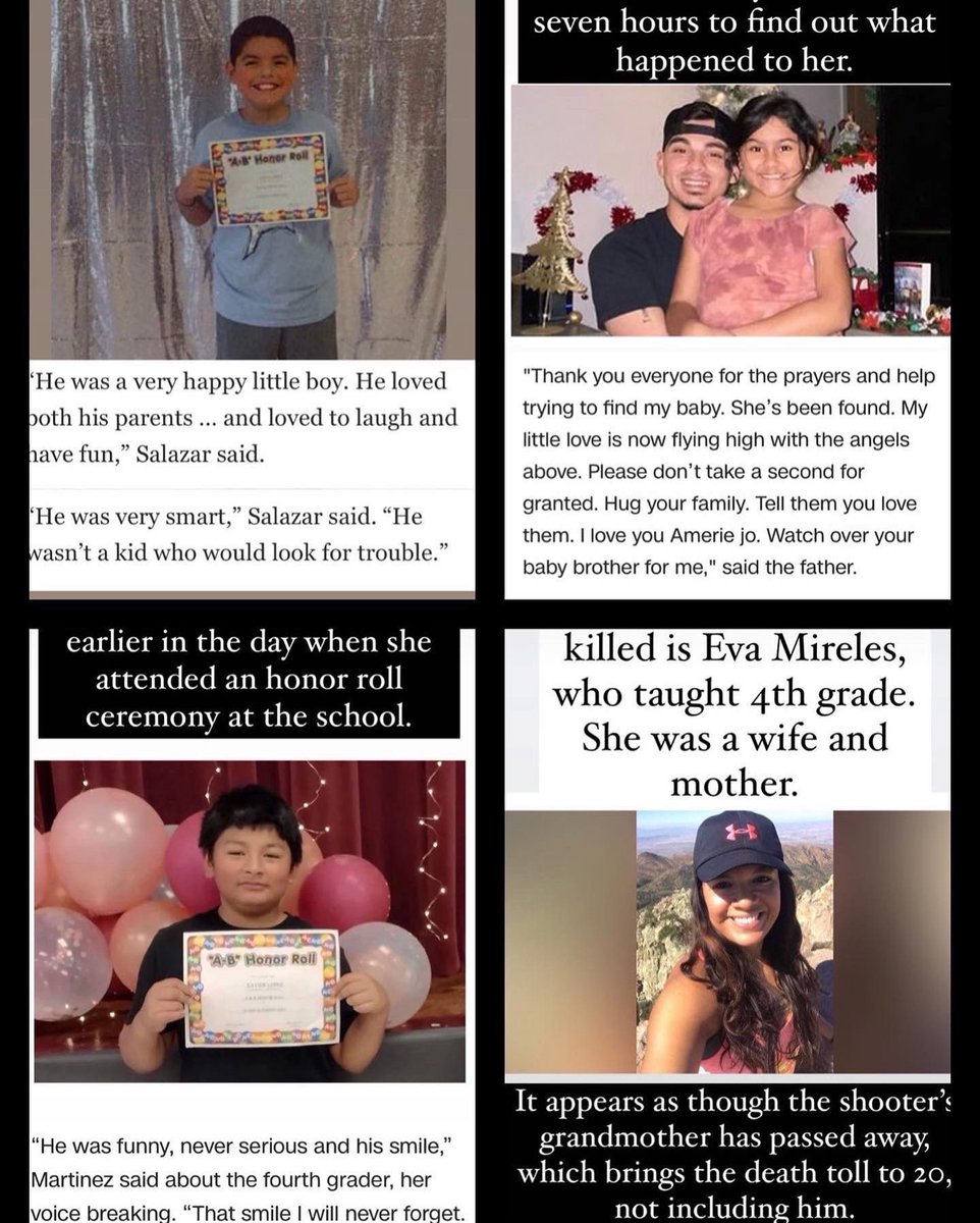 abradfordrunyan's tweet photo. We can’t look at these faces and do nothing. #PrayersForUvalde #PrayersForRobbElementary #EndGunViolence @tedcruz @JohnCornyn https://t.co/3aWAi2rgxJ