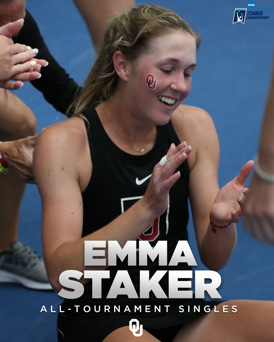 OU_WTennis's tweet photo. 𝐓𝐡𝐞 𝐦𝐨𝐬𝐭 𝐝𝐞𝐬𝐞𝐫𝐯𝐢𝐧𝐠 🙏

Congratulations to @emmastak, @CarmenCorley3  and @ivanacorley on being named to the 2022 NCAA All-Tournament Team! 🏆

🔗 | https://t.co/dr6kNYKbbE

#OUrFight https://t.co/cpQPzC1oK1