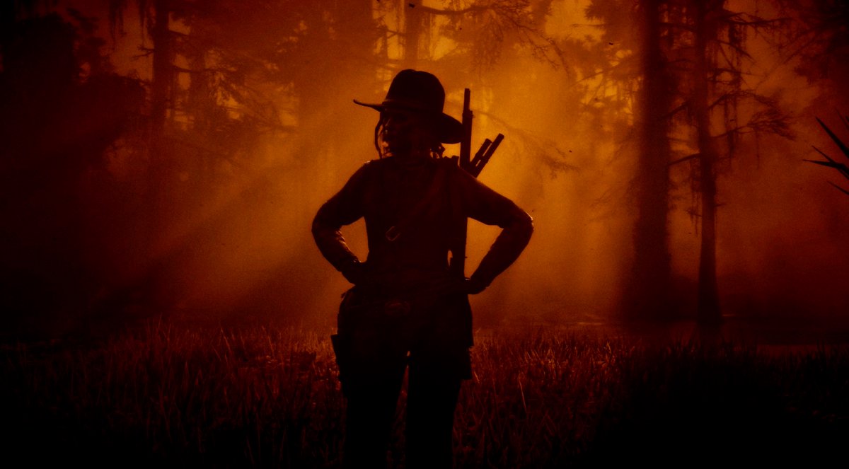 Candysseus's tweet photo. #ThinkingOutLoudThursday #RedDeadThoughts 

The Light always looks brighter 
after being in the darkness, 

My Redemption is near -#MissCandyLicious 

#RedDeadOnline #RDOPhotoMode #AdvancedCamera https://t.co/gEhhecvxgM