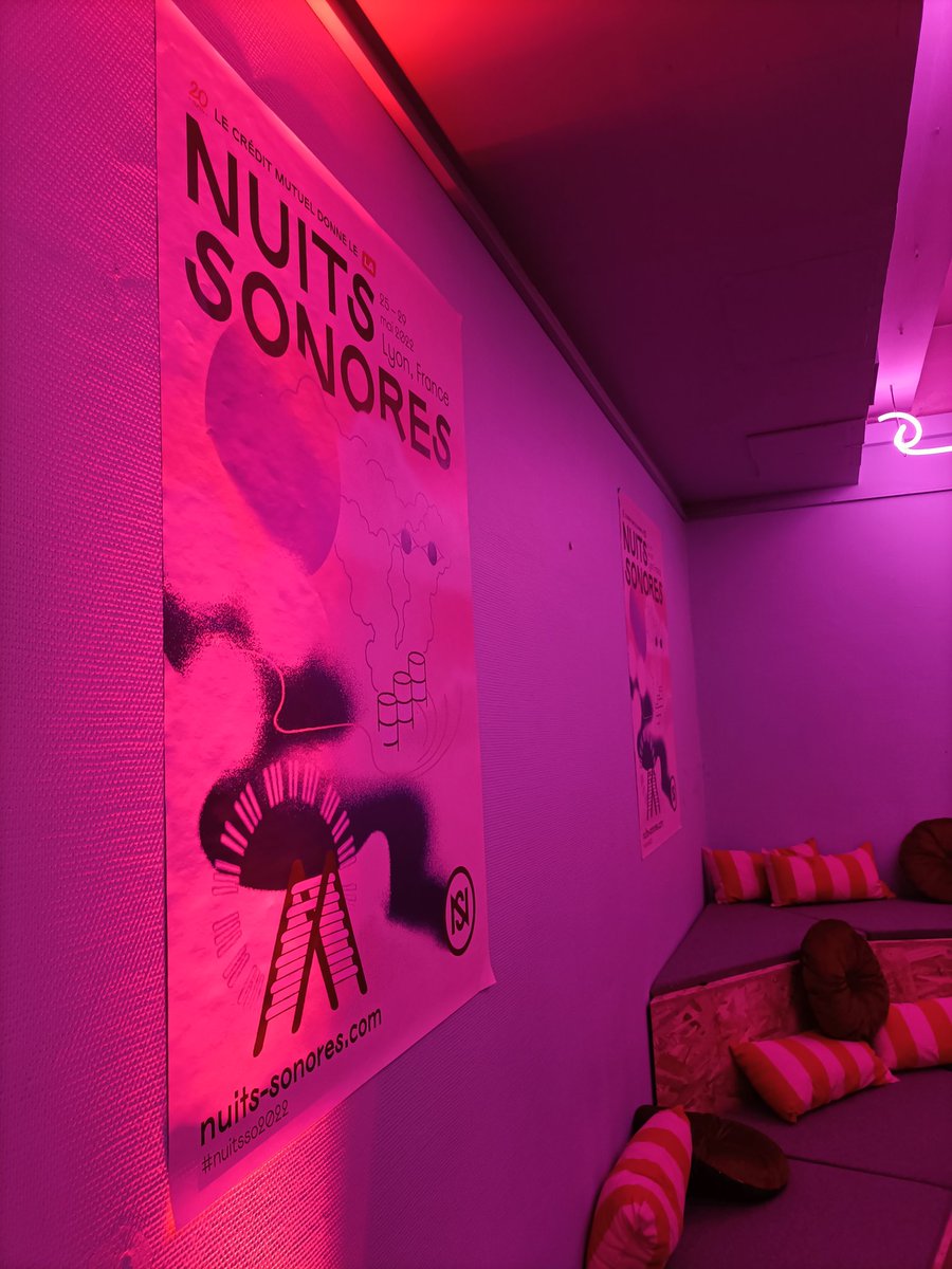 Nuits Sonores, c'est parti ! 
 
Fier et heureux de cette édition des 'retrouvailles', 2 ans après la pandémie, avec une magnifique programmation.  

Merci aux organisateurs et profitez 😉 ! #nuitssonores2022