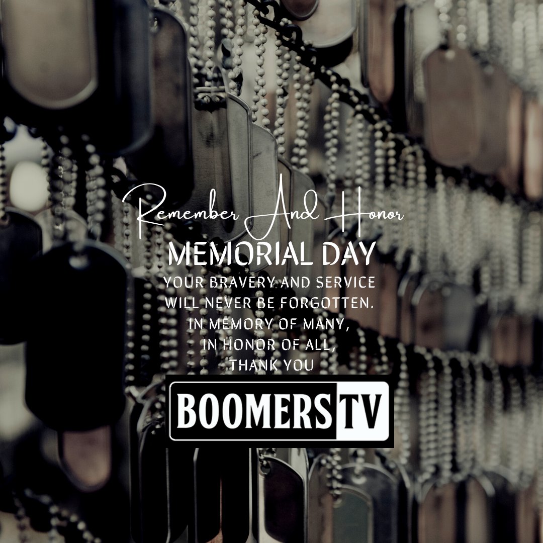 boomertv44's tweet photo. #Thankyou seems a small thing to say when you consider the sacrifice, but it is heart-fully offered.

#BoomersTV #MemorialDay #mondaymood https://t.co/kcIXwY8OmH