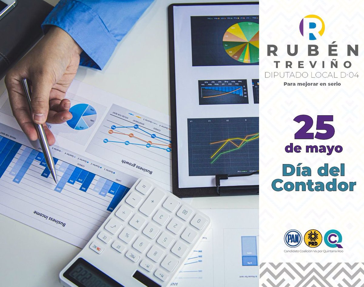 rubentrevinoa's tweet photo. Felicidades a todos los contadores en su día, Gracias por hacer que las cosas cuadren! https://t.co/9UZlGGSrs0